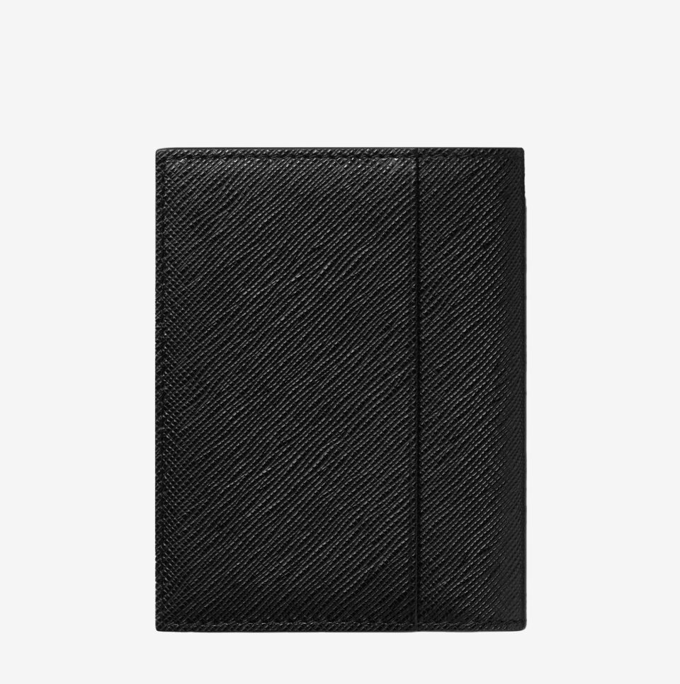 PORTATARJETAS MONTBLANC NEGRO 4 CC