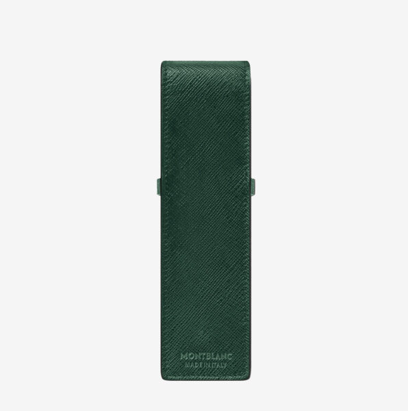 ESTUCHE SARTORIAL VERDE ESCRITURA 2 ARTÍCULOS montblanc