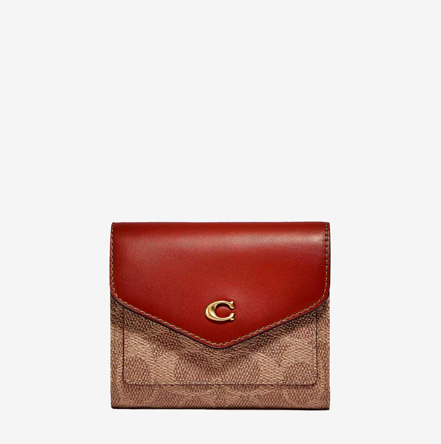 coach CARTERA LOGO, LONA/PIEL