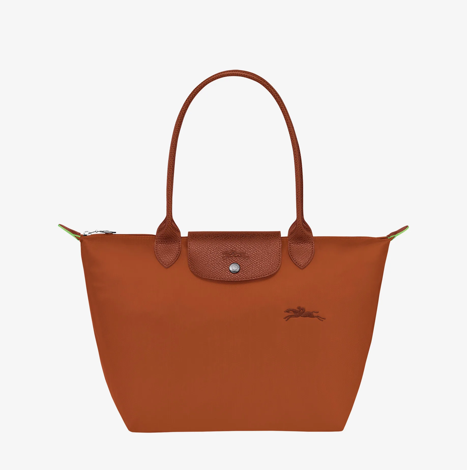 LE PLIAGE GREEN BOLSO DE HOMBRO M COÑAC longchamp