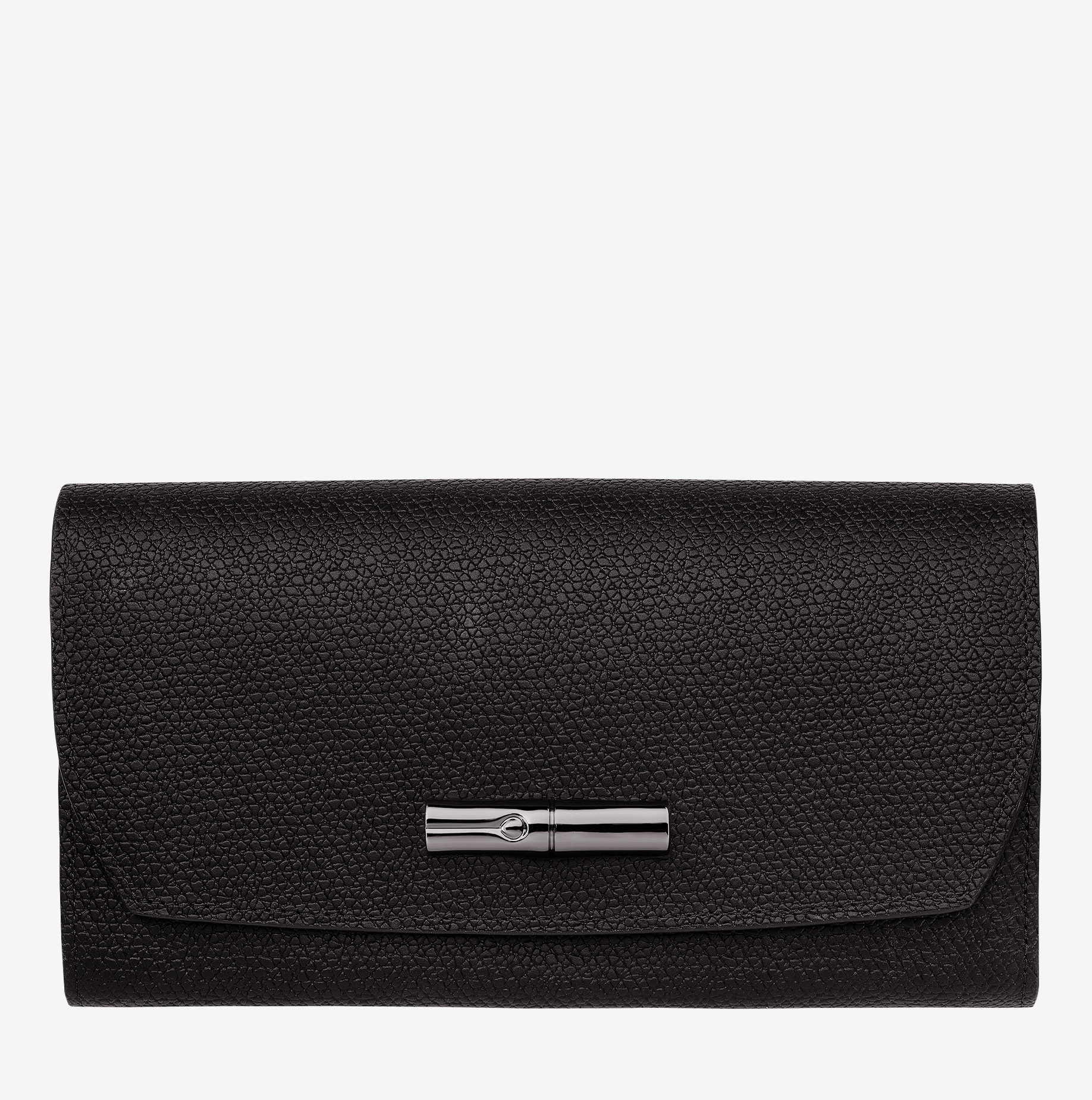 ROSEAU CARTERA CONTINENTAL GRANDE NEGRO longchamp