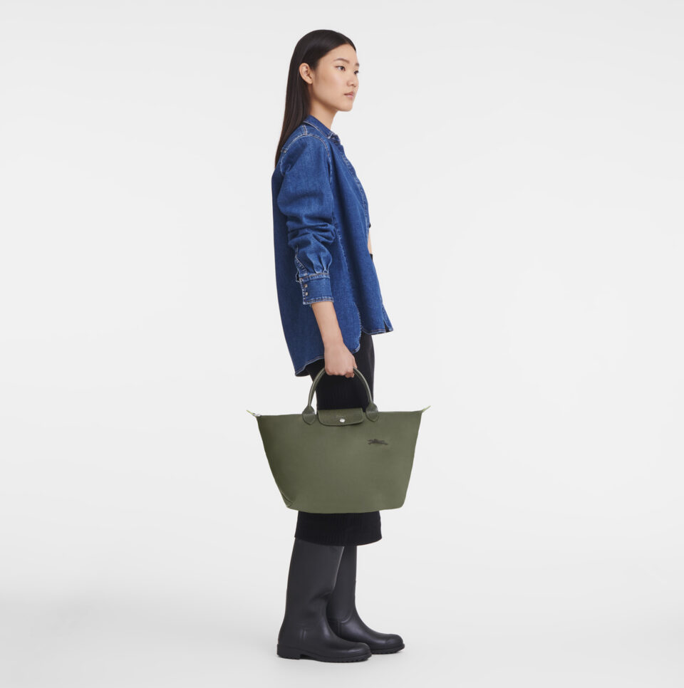 Bolso Longchamp Le Pliage M_verde