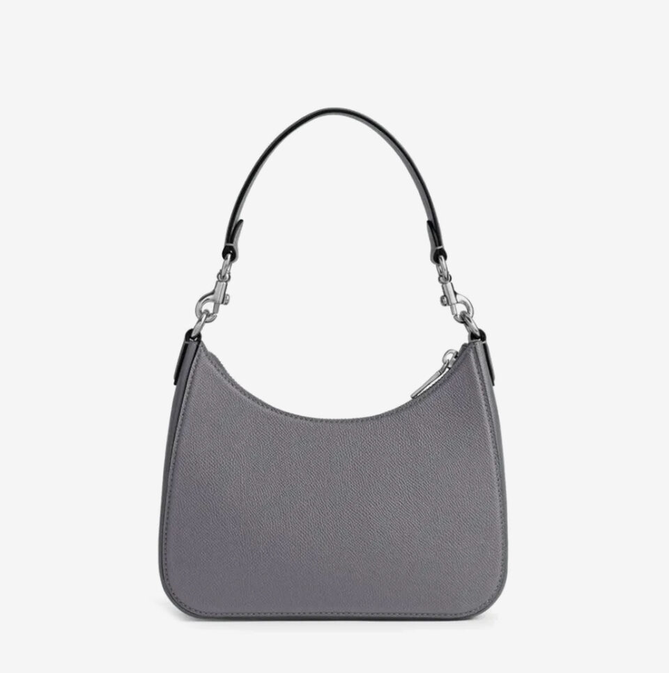 Bolso Coach Hobo gris