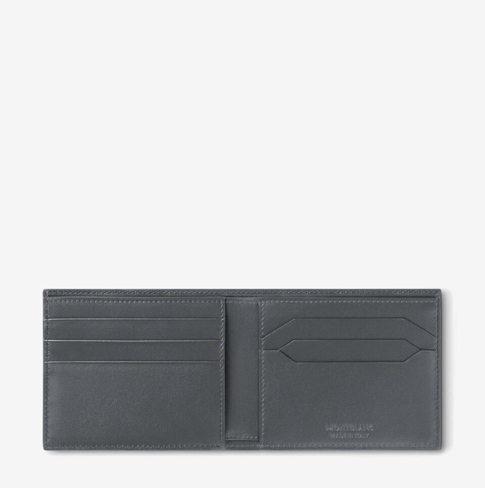 Cartera Montblanc Meisterstück 6 tarjetas gris