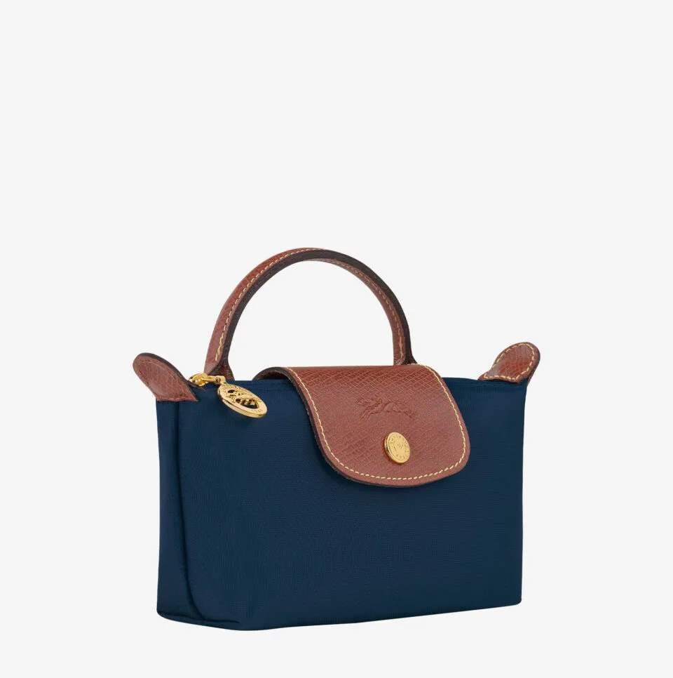 Bolso Longchamp Le Pliage Azul Marino XS_03