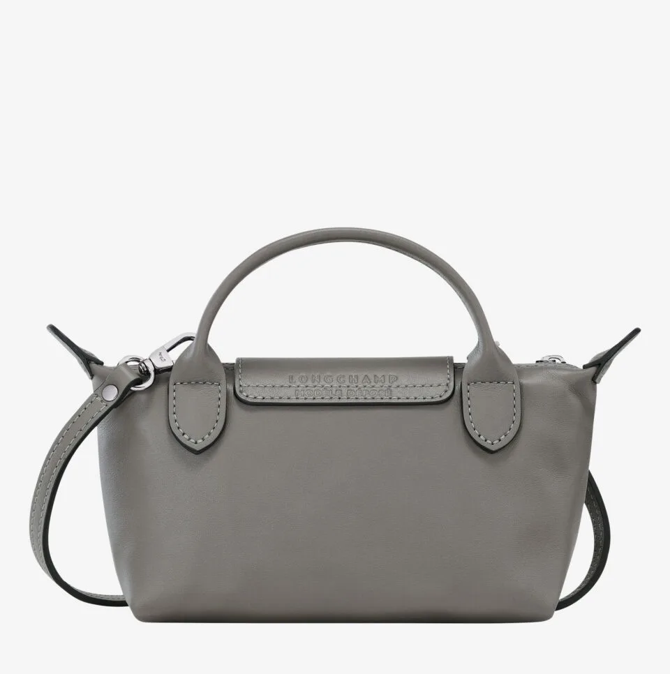 Bolso Longchamp Le Pliage Xtra XS gris_02