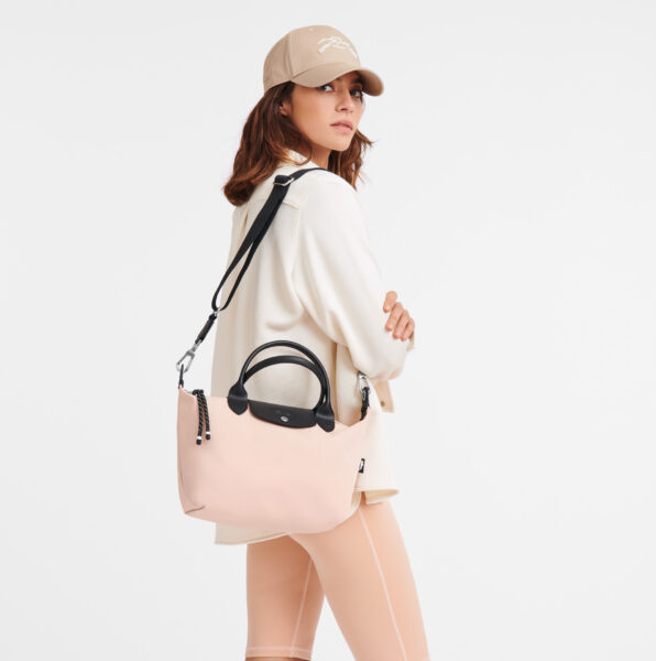 Bolso Longchamp Le Pliage Energy con asa S carne