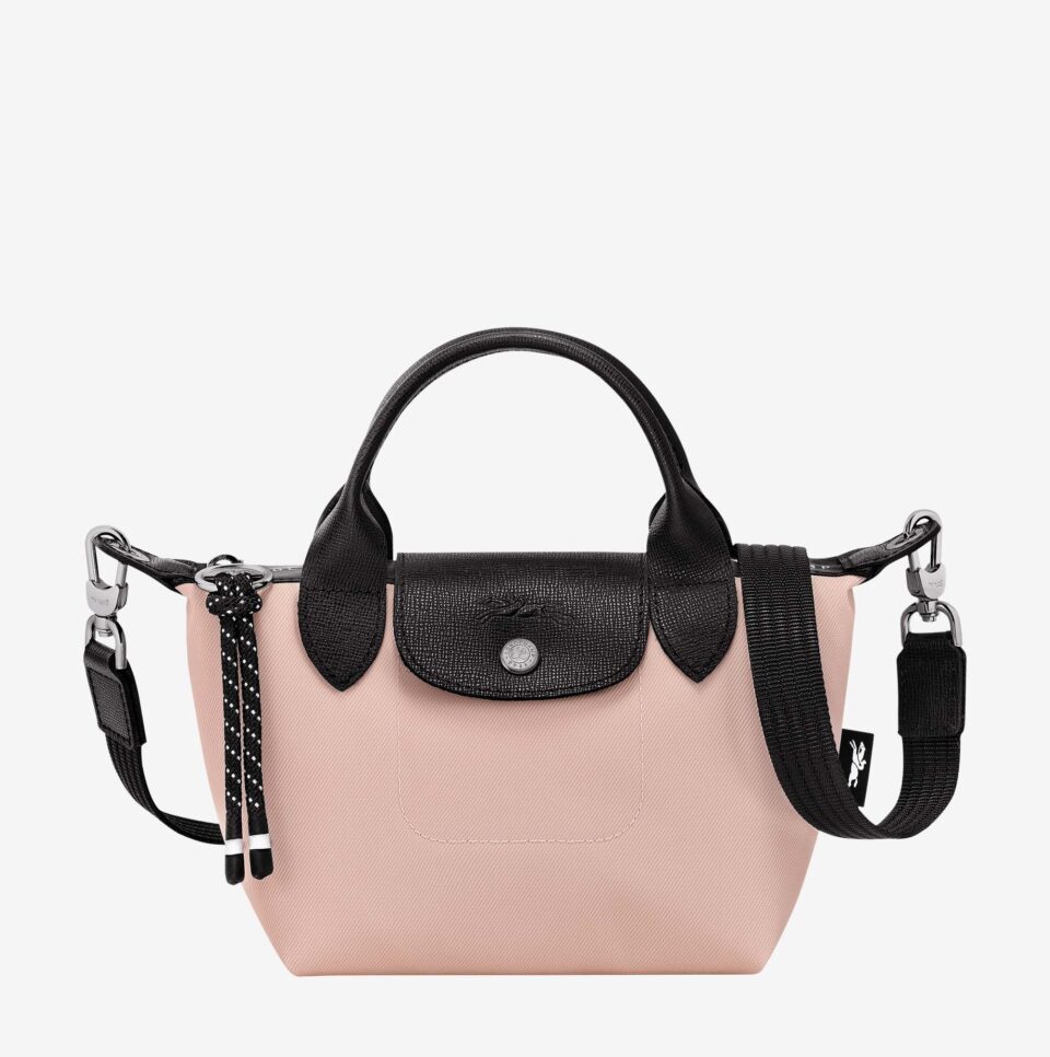 Bolso Longchamp Le Pliage Energy con asa XS carne