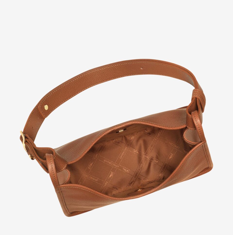 Bolso Longchamp Le Foulonné M caramelo_03