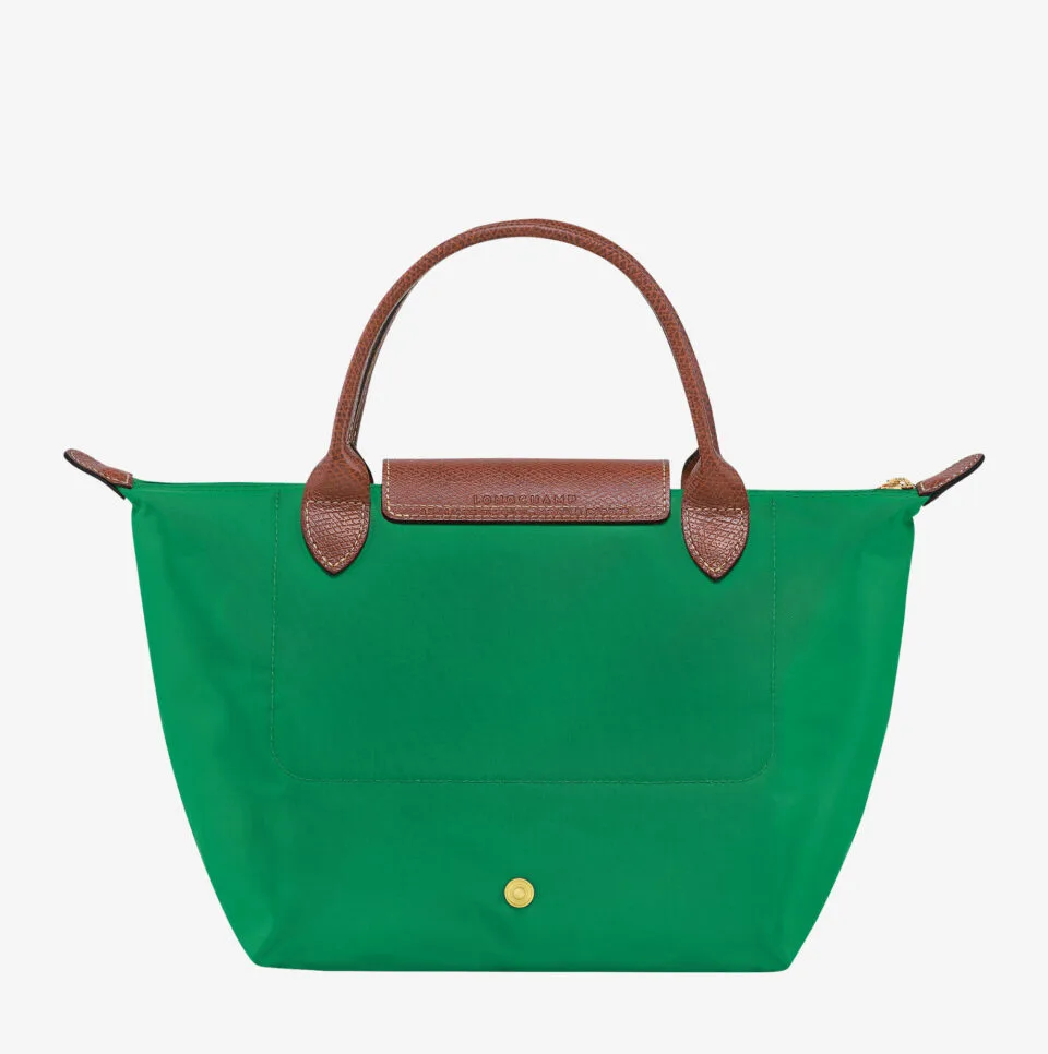 Bolso con asa superior Longchamp Le Pliage Original S verde - Imagen 2