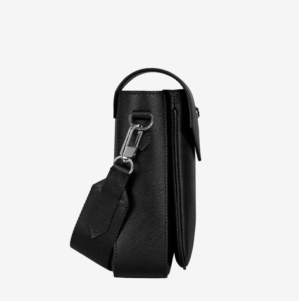 Bolso Montblanc Sartorial Messenger vertical negro_03