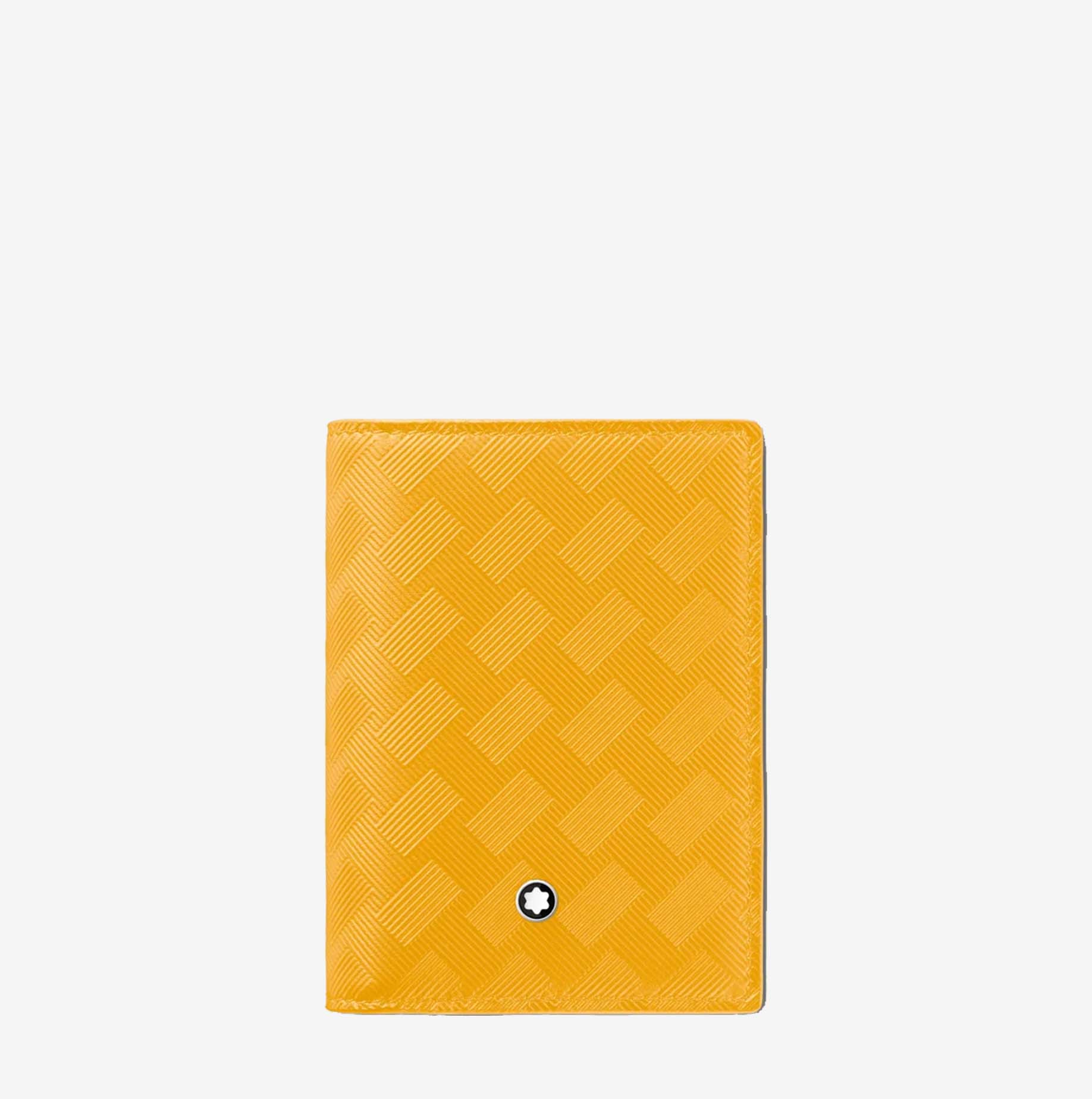 Tarjetero Montblanc 4cc extreme warm yellow-1