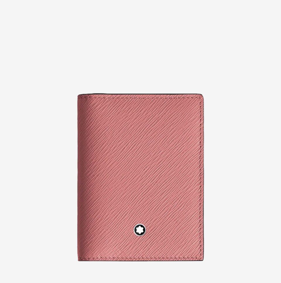 Tarjetero Montblanc sartorial 4cc blush-1