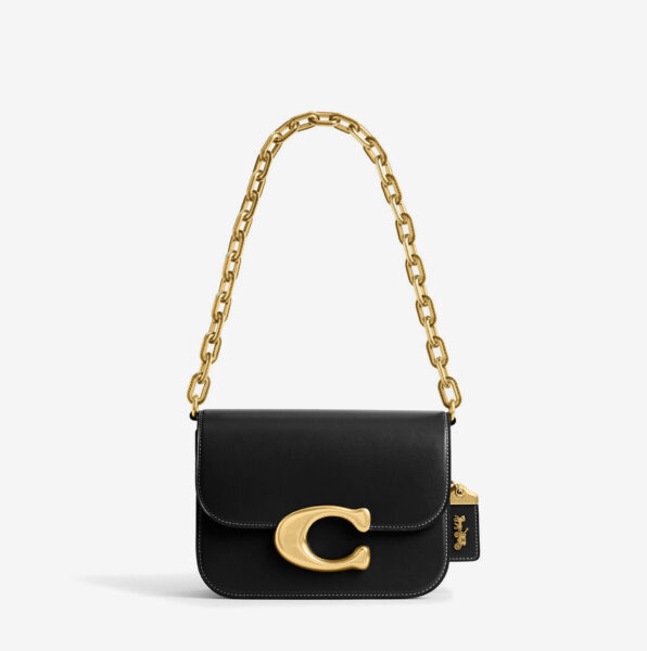 Bolso Coach Idol negro con logo_01