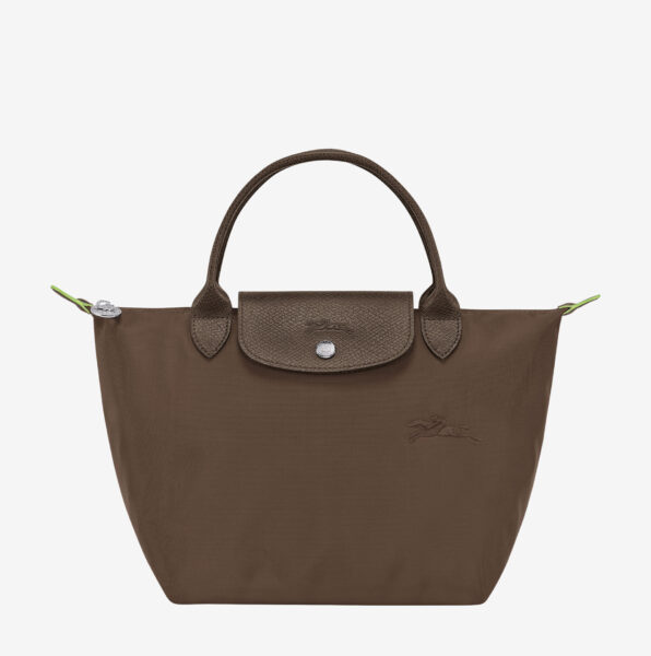 Bolso con asa Longchamp Le Pliage Green S tierra_01