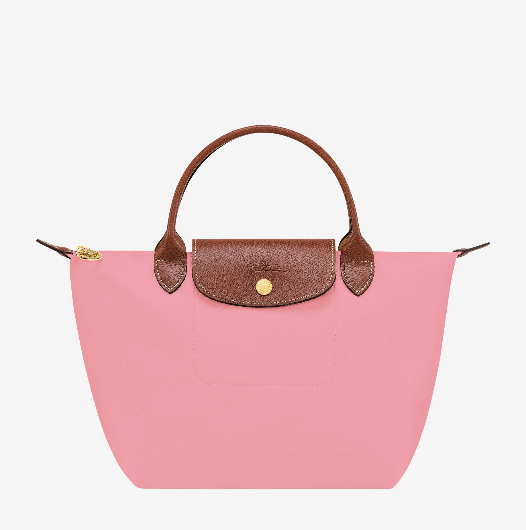 Bolso con asa superior Longchamp Le Pliage Original S malvavisco_01