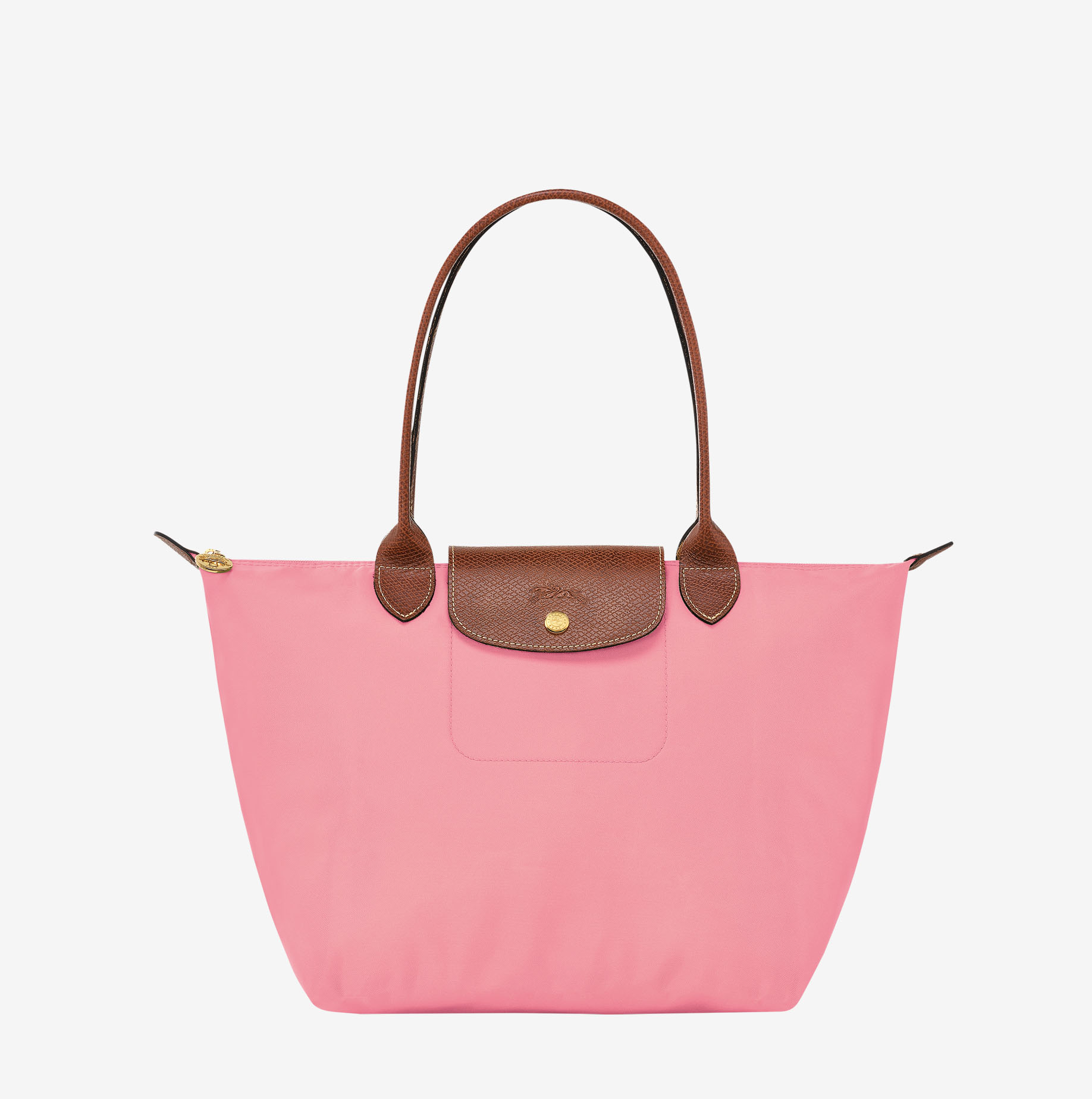 Bolso de hombro Longchamp Le Pliage M malvavisco_01