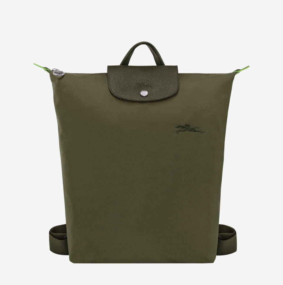 Mochila Longchamp Le Pliage Green M bosque