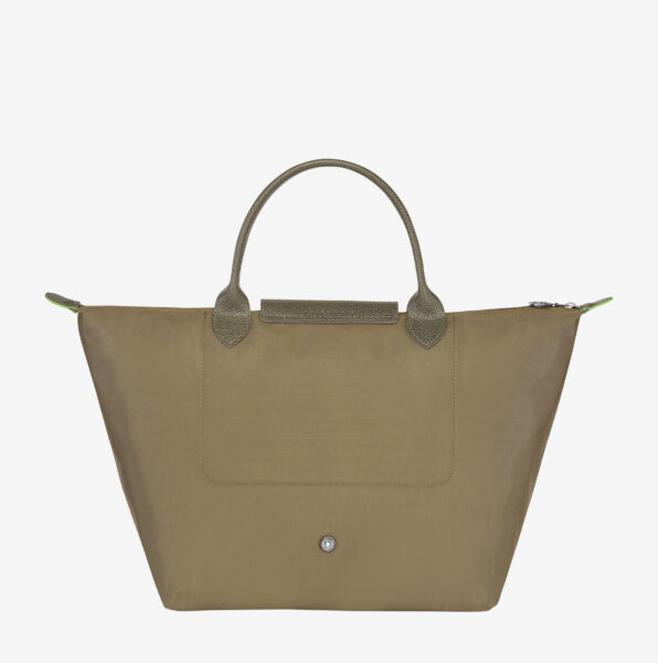 Bolso Longchamp Le Pliage Green con asa superior M alcachofa_02