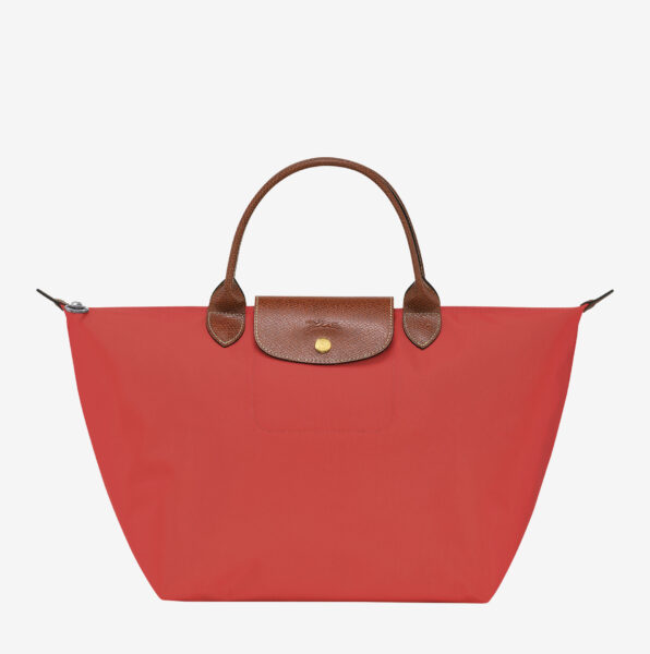 Bolso Longchamp Le Pliage Original con asa superior M tomate_01