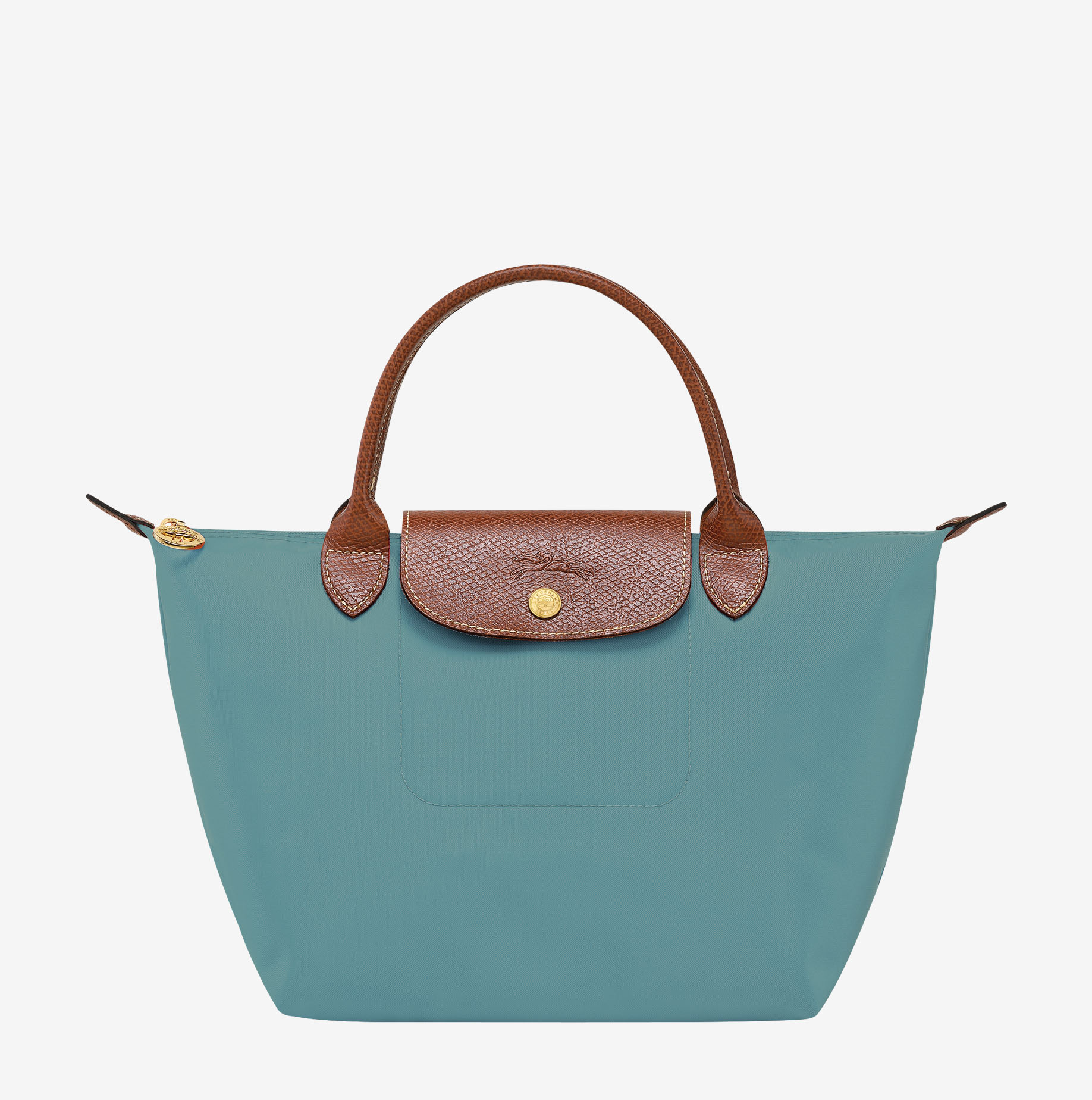 Bolso Longchamp Le Pliage Original con asa superior S eucalipto_01