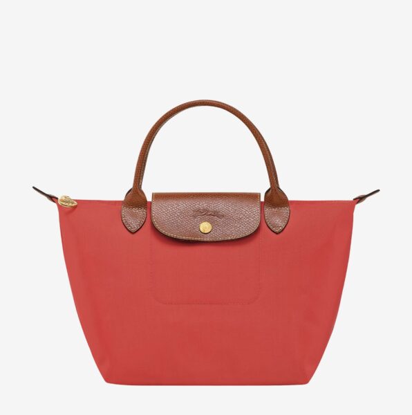 Bolso Longchamp Le Pliage Original con asa superior S tomate_01