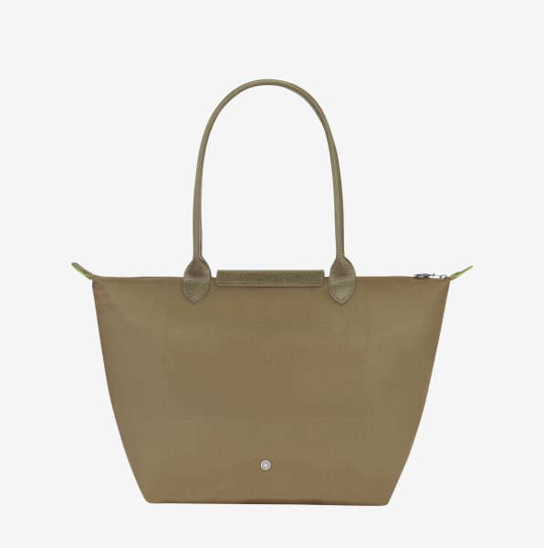 Bolso de hombro Longchamp Le Pliage Green L alcachofa_02