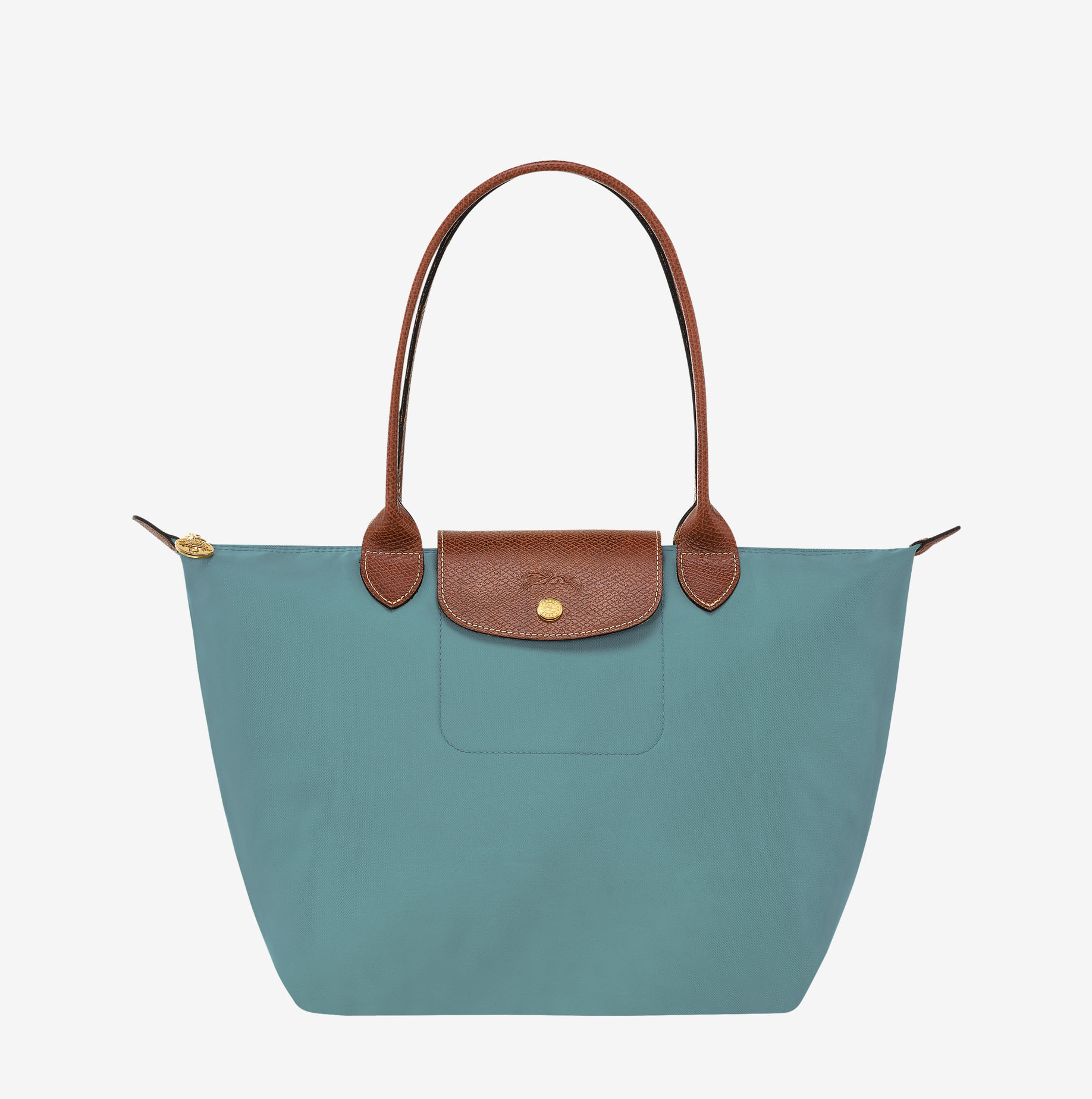 Bolso de hombro Longchamp Le Pliage Original M eucalipto_01