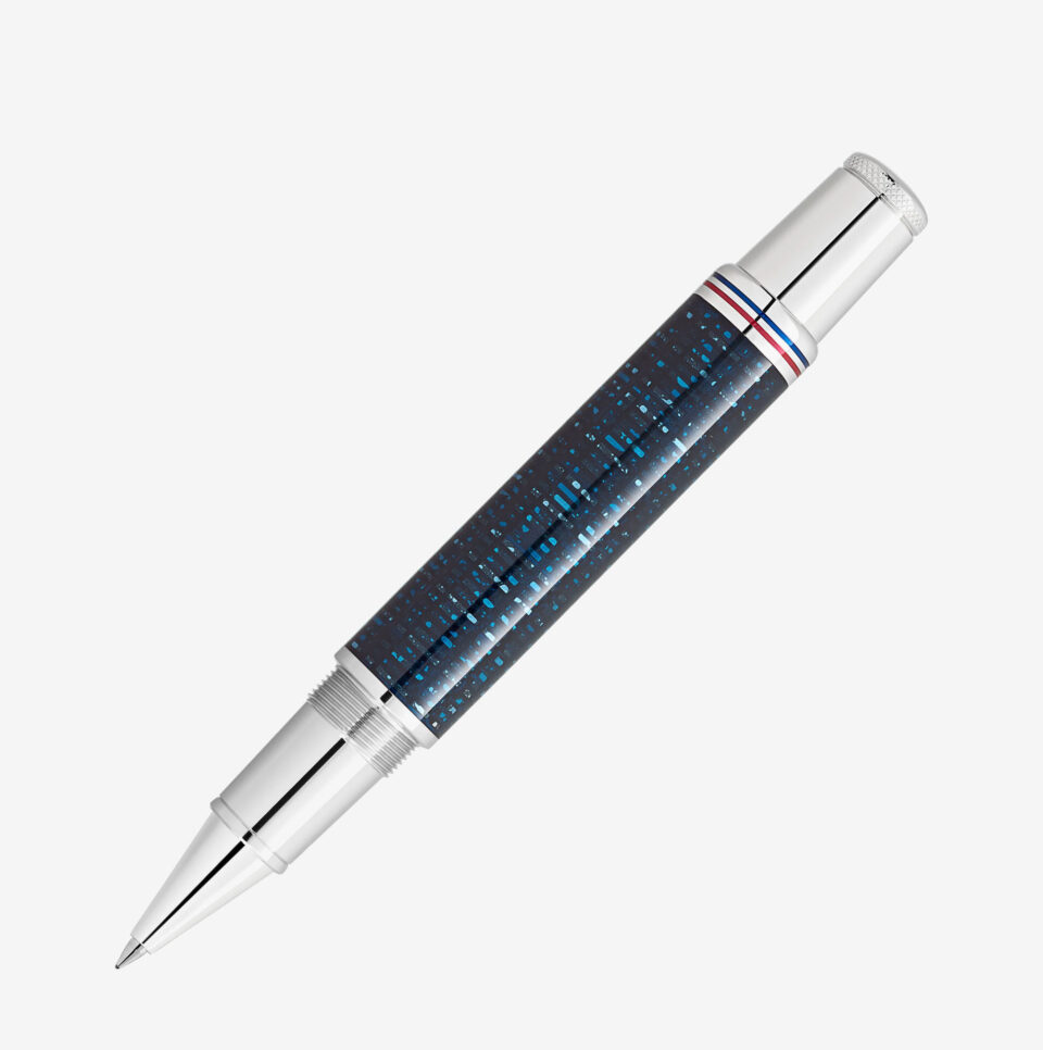 Rollerball Montblanc Edición Especial The Great Gatsby azul plata_03