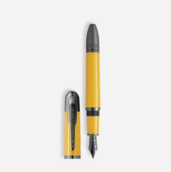 Pluma Montblanc Enzo Ferrari amarillo 1