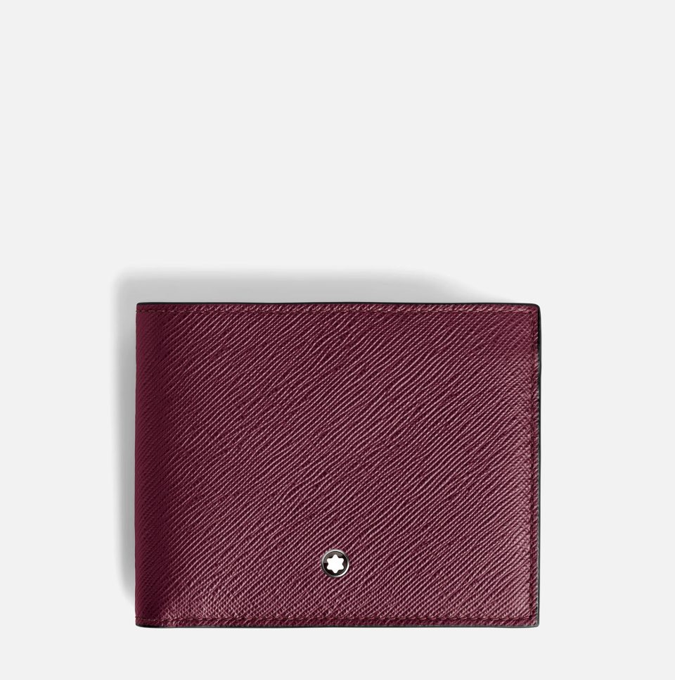 Cartera Montblanc Sartorial 6 tarjetas cassis 1