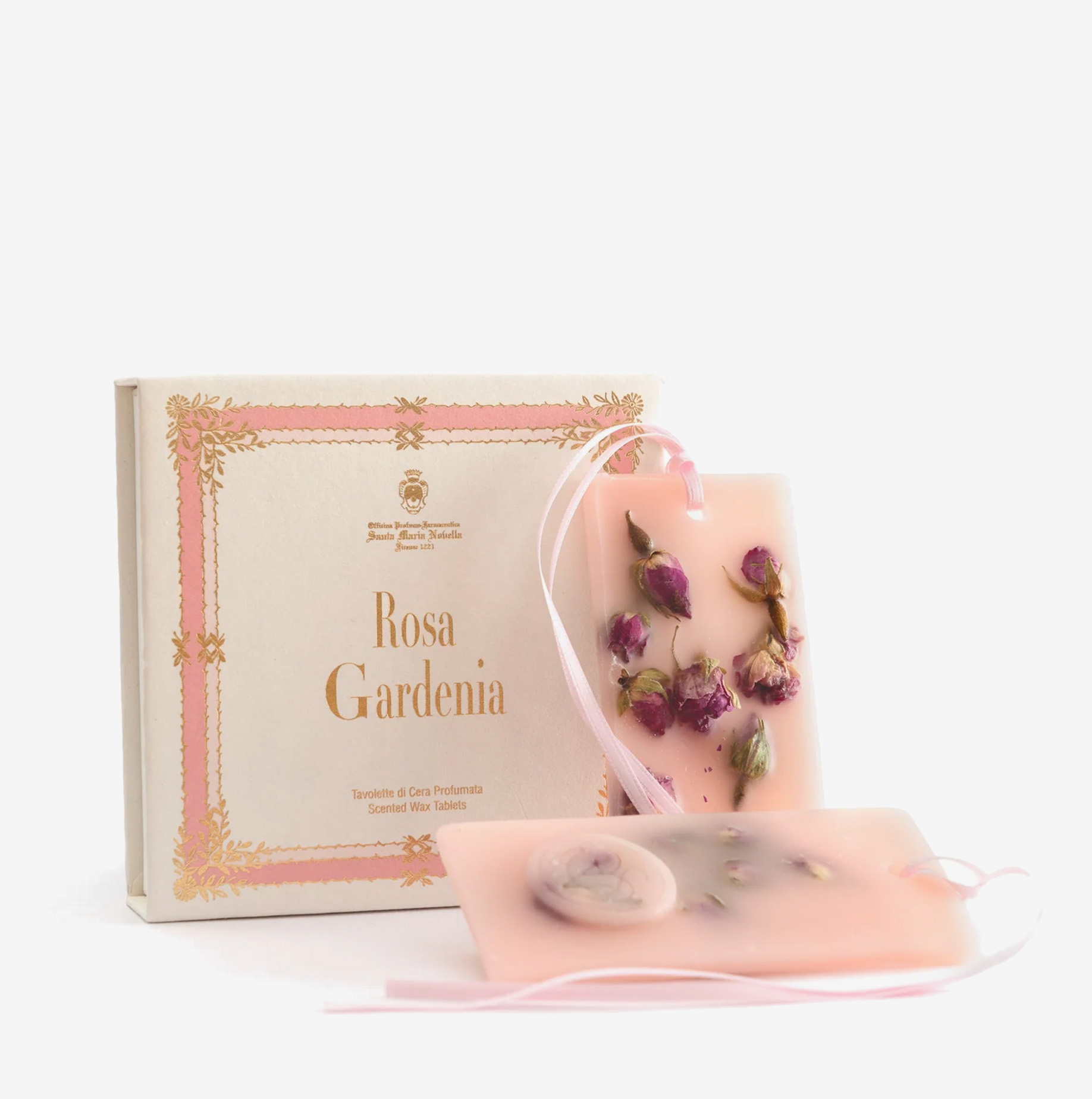 Tabletas de cera Santa Maria Novella Rosa Gardenia 1