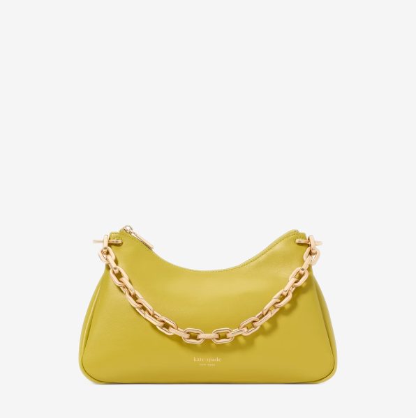 Bolso de hombro Kate Spade Grace con cadena ojo de tigre 1