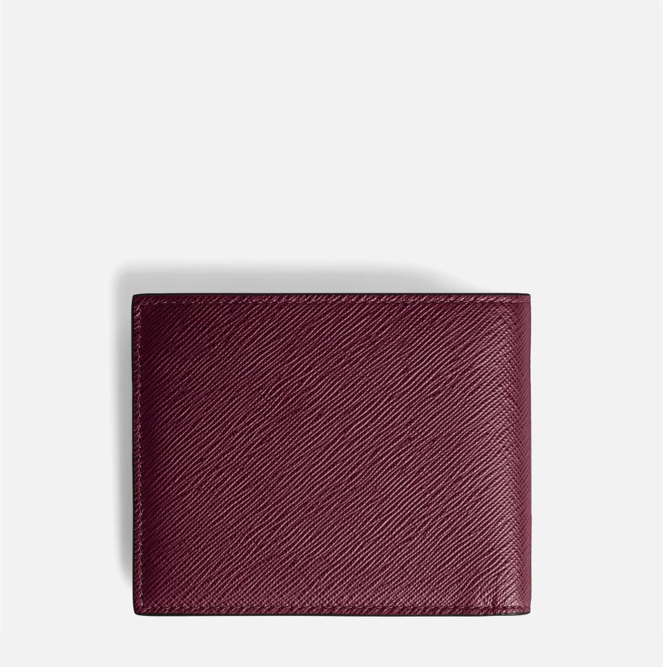 Cartera Montblanc Sartorial 6 tarjetas cassis 4