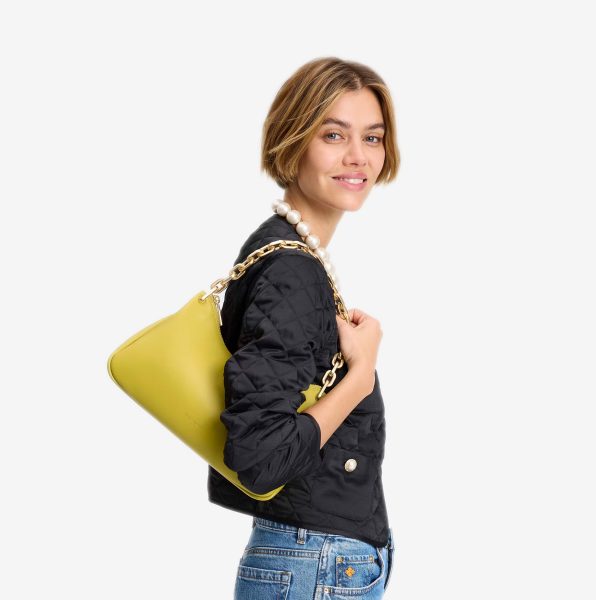 Bolso de hombro Kate Spade Grace con cadena ojo de tigre 2