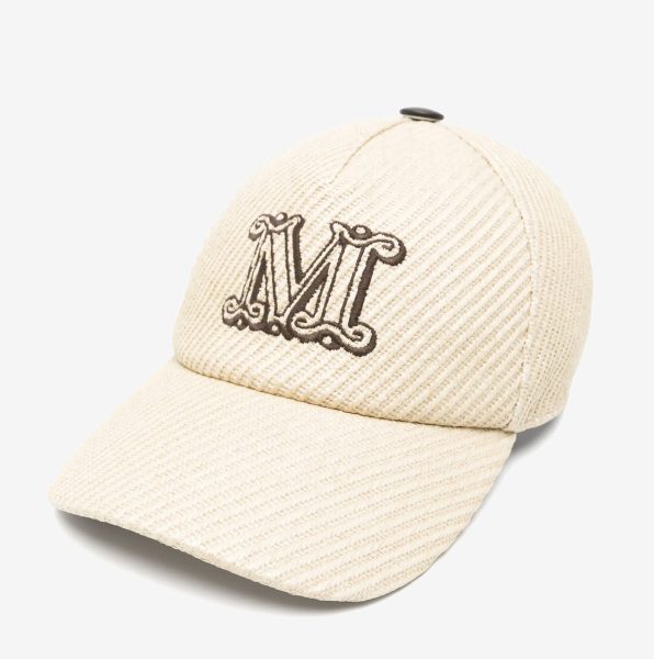 Gorra Max Mara Jez efecto rafia hielo 1