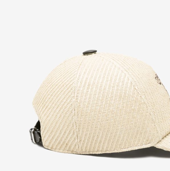 Gorra Max Mara Jez efecto rafia hielo 2