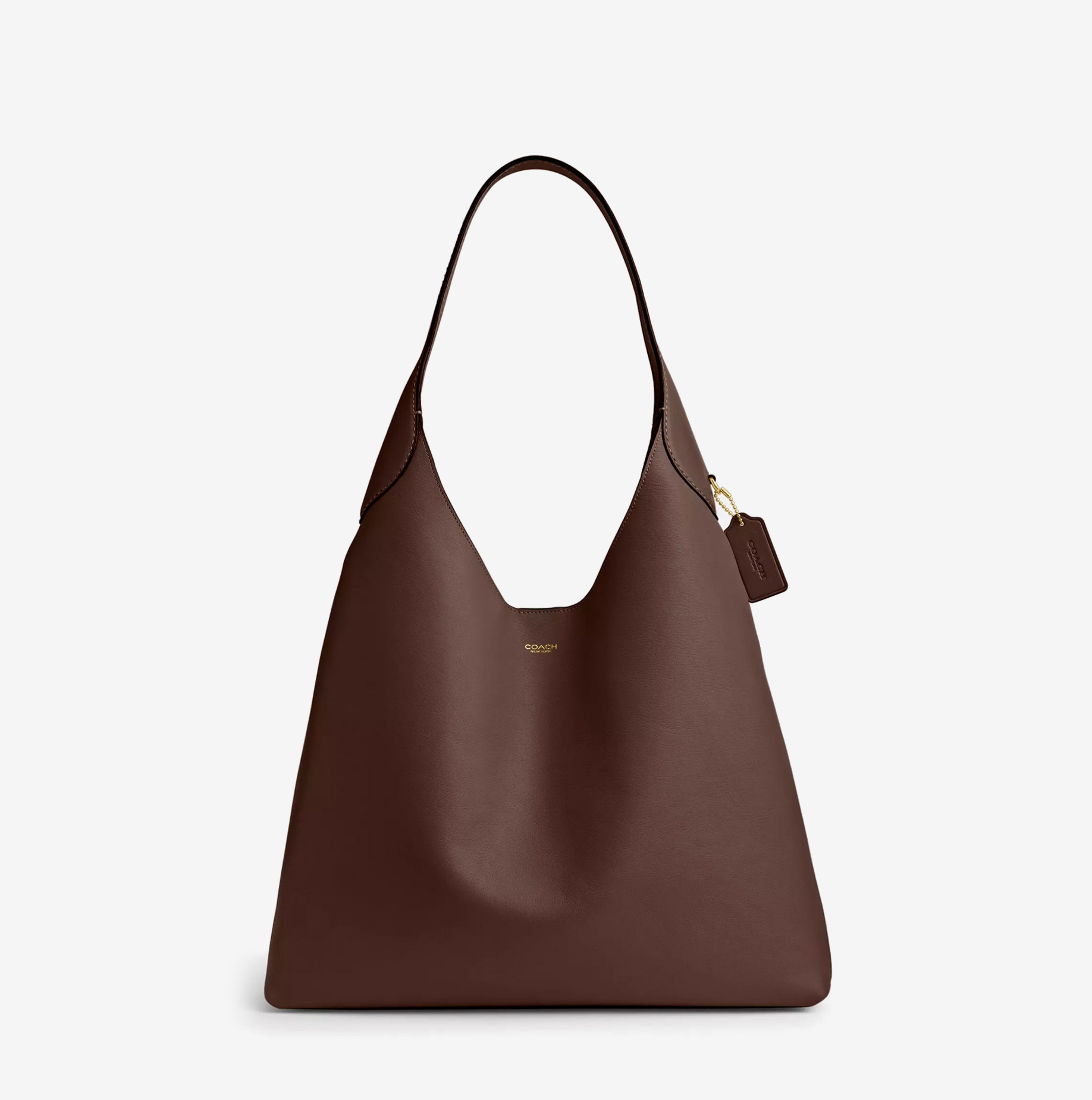 Bolso de hombro Coach Brooklyn 39 chocolate 1