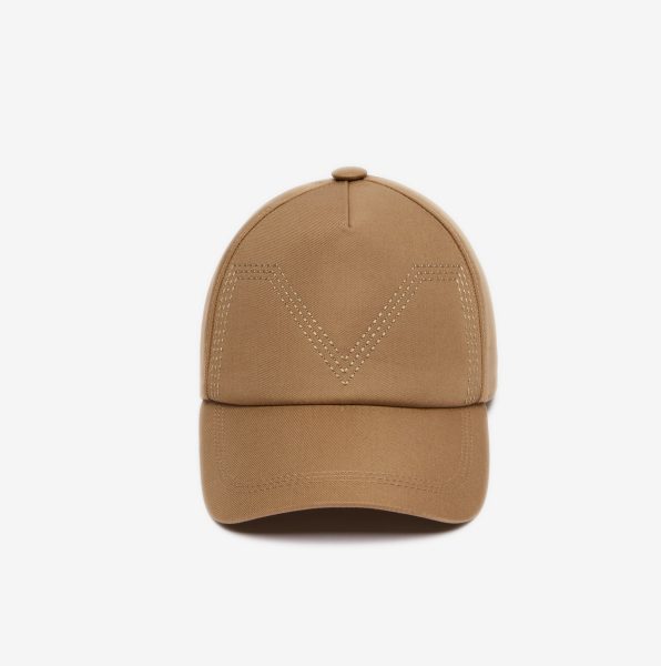 Gorra de béisbol Max Mara de gabardina impermeable colonial 1