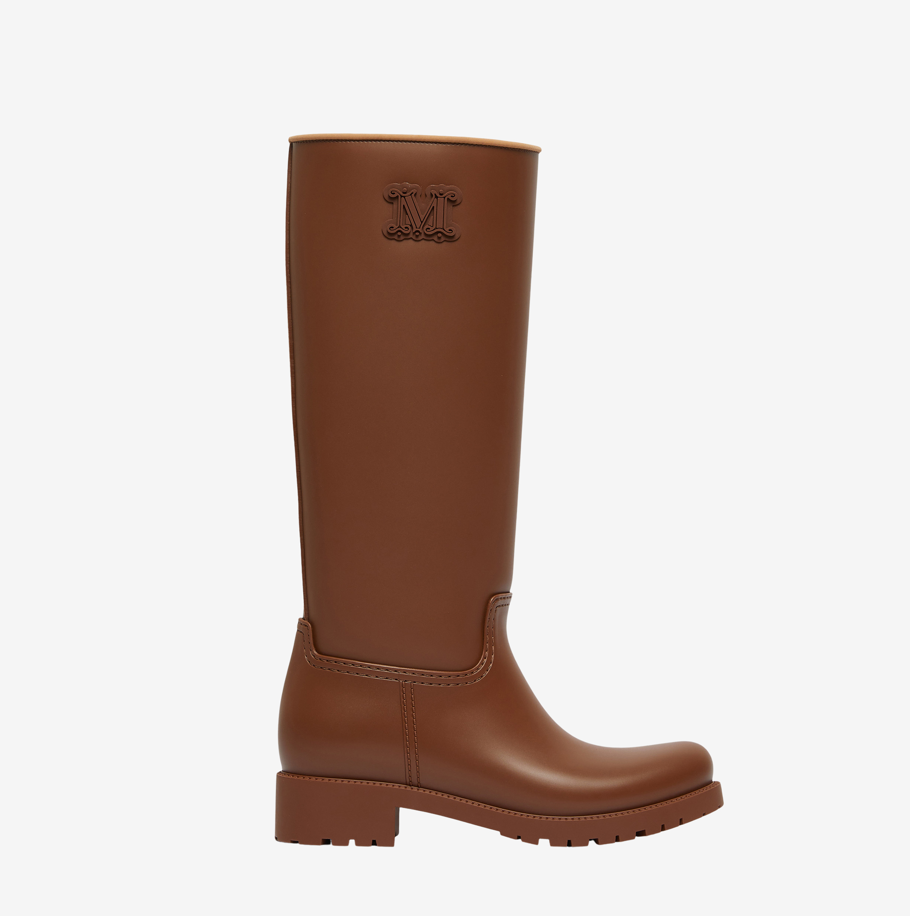 Bota de goma Max Mara Rain ambar marrón 1