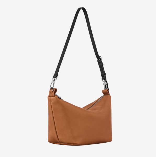 Bolso bandolera Longchamp Le Slouchy S anacardo 2