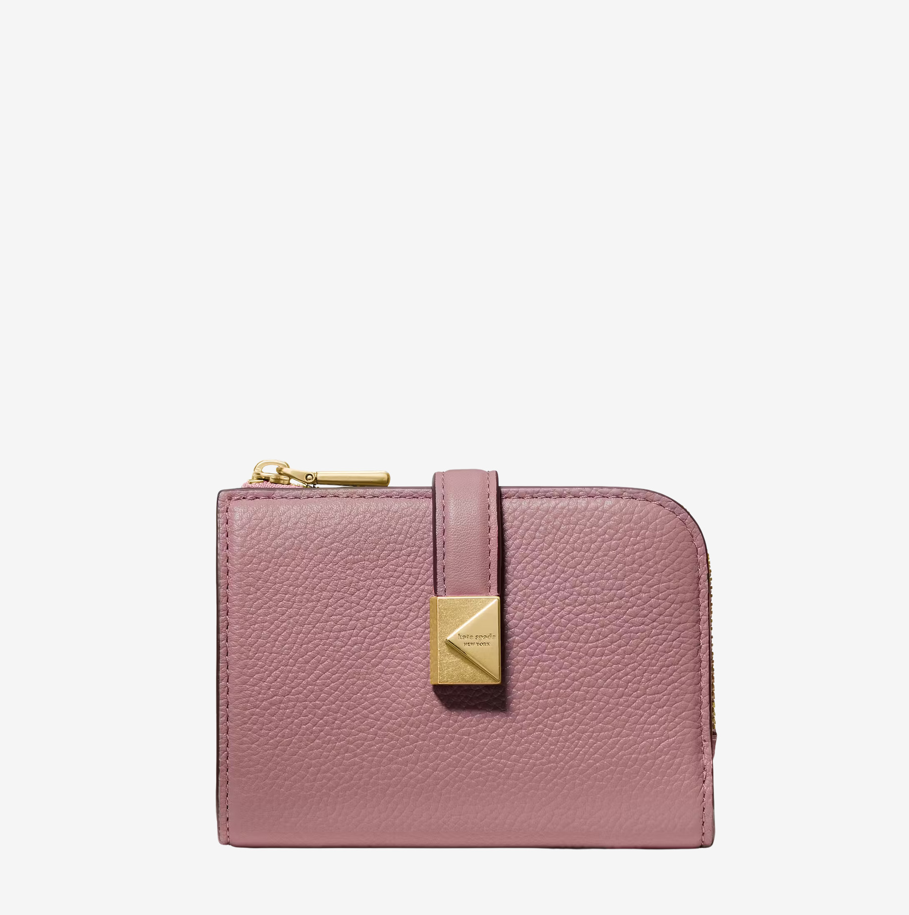 Cartera compacta Kate Spade Liv rosa 1