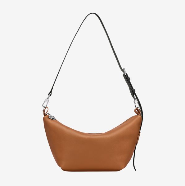 Bolso bandolera Longchamp Le Slouchy S anacardo 1