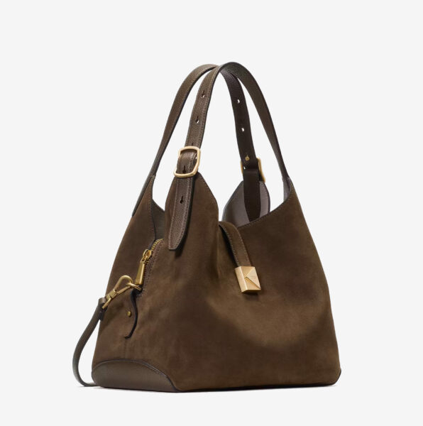 Bolso bandolera Kate Spade Deco mediano ante caqui 2