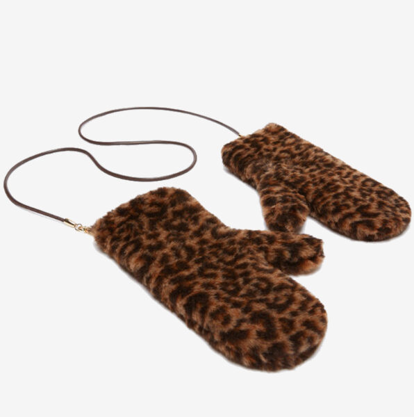 Manoplas Max Mara Teddy Ombrato10 con motivo jacquard 2