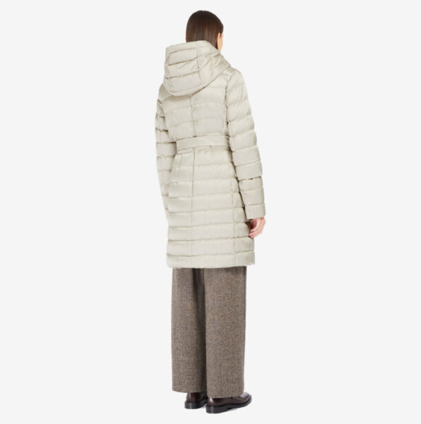 Anorak Max Mara The Cube Novef reversible de satén impermeable luz 2