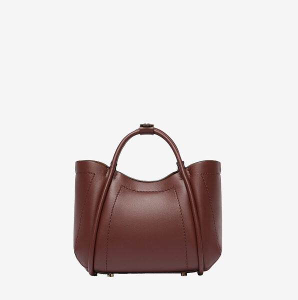 Bolso Max Mara Marin XS granate 2