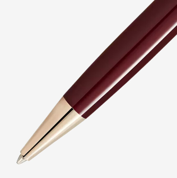 Bolígrafo Montblanc Meisterstück Classique rojo burdeos 2