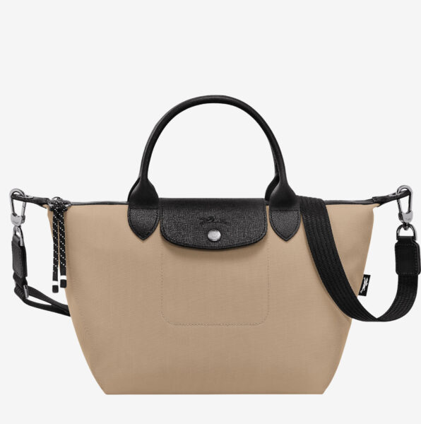 Bolso con asa superior Longchamp Le Pliage Energy S arcilla 1
