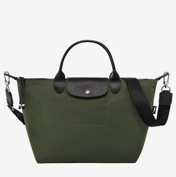 Bolso con asa superior Longchamp Le Pliage Energy L caqui 1